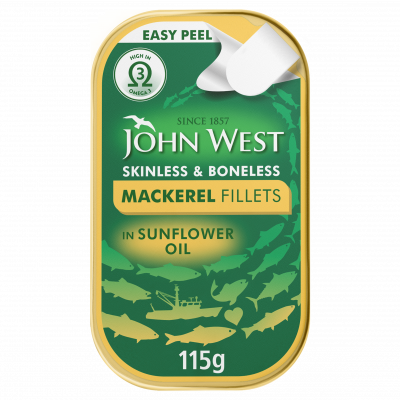 Mackerel Fillets In Sunflower Oil