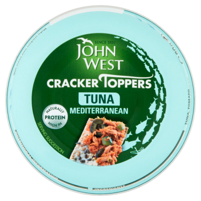 Cracker Toppers Tuna Mediterranean