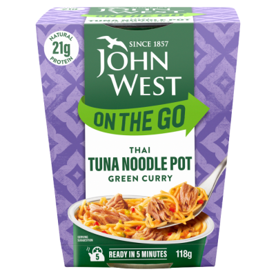 On The Go Thai Green Curry Tuna Noodle Pot