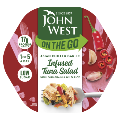 On The Go Asian Chilli & Garlic Infused Tuna Salad