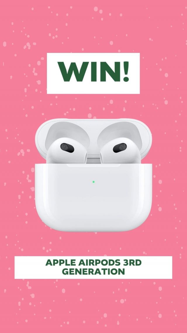 **THIS GIVEAWAY IS NOW CLOSED. ENTRIES AFTER 3/12 AT 9:00 WILL NOT BE COUNTED** GIVEAWAY 🎄⭐

Ever tried to exercise without any music? It's a real struggle! Don't sweat it though. We've got your back and are giving away a pair of Apple AirPods to one lucky winner.

To enter all you have to do is:

- Follow @johnwestuk
- Like this post
- Tag a friend in the comments
- For additional entry, share to your story and tag @johnwestuk

T&Cs apply. Competition ends 9:00am tomorrow (3/12). The winner will be announced in our story.

This promotion is in no way sponsored, endorsed or administered by, or associated with, Apple or Instagram.
